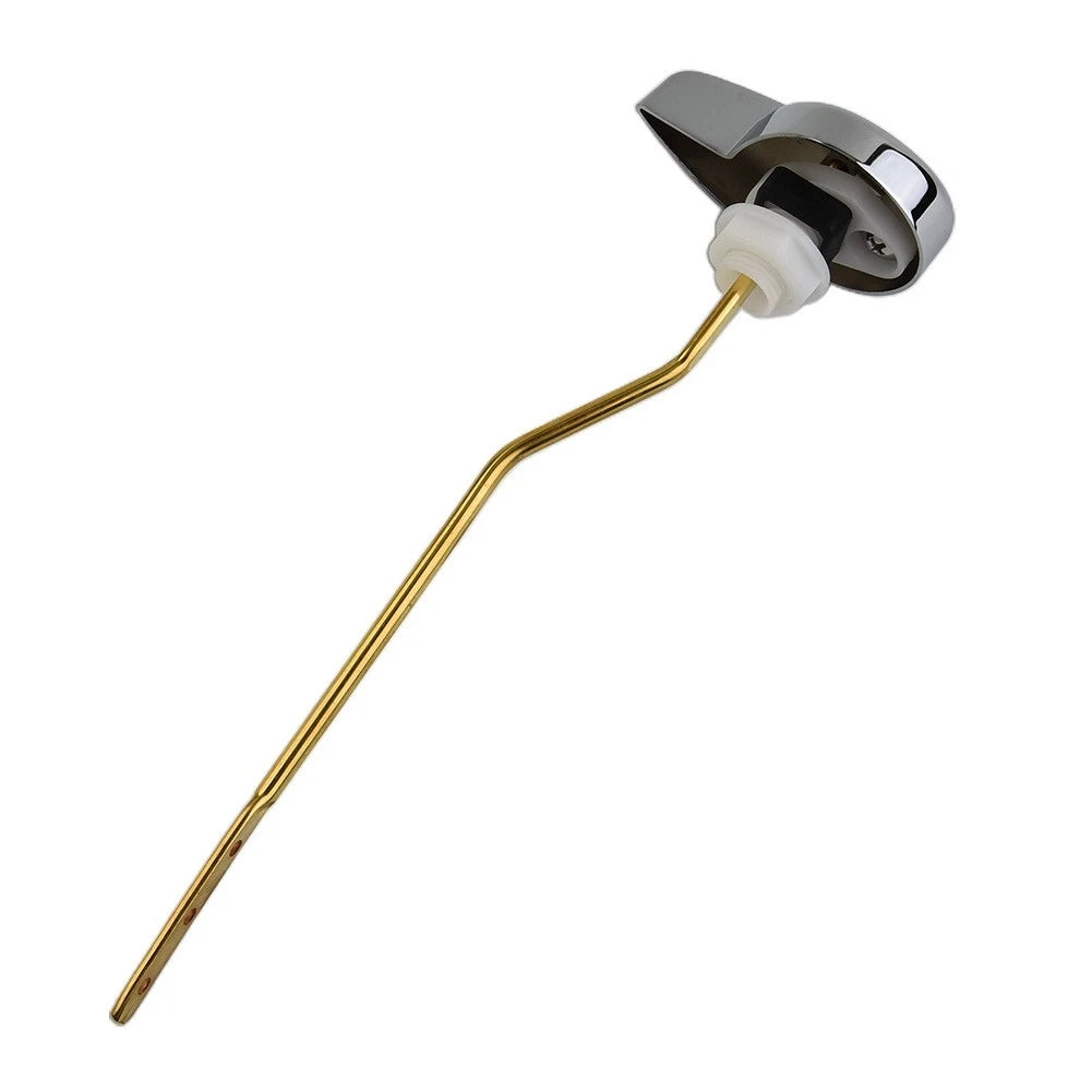 Dependable Toilet Tank Flush Lever With Chrome Finish Handle