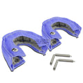 T25/t28 Gt25 Gt28/gt30 Turbo Mesh Heat Shield Blue Blanket Wrap