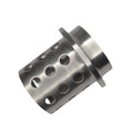 2" X 4" Perforated Stainless Steel Casting Flask Vacuum Casting