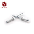 White Steel Open Blind Rivet Dome Head Rivets | Built Supply Co