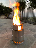 8" X 12" Bonfire Fire Pit Stove Burner Heat For Solo Backpacking