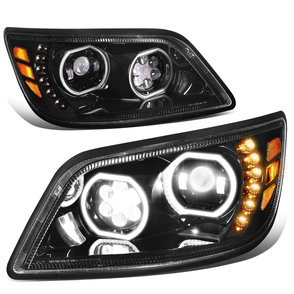 Fit 06-17 Hino 258 268 338 Sequential Led+ Halo | Built Supply Co
