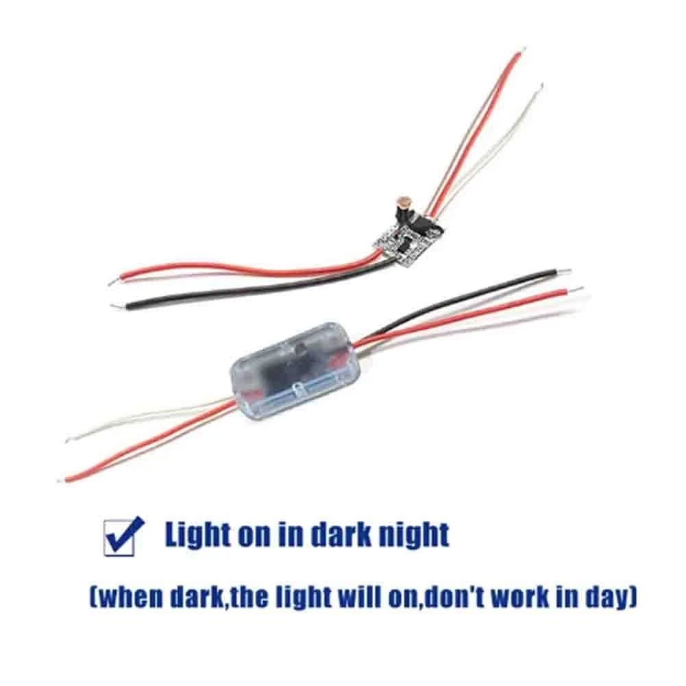 Light Sensor Switch Light Switch Dc 5V 12V 24V Photo Control