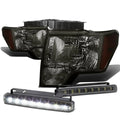 Smoked Housing Head+amber Bumper Corner+LED Fog | Built Supply Co