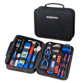 100PC Home Tool Kit Kitchen Drawer Household Hand Tool Set w/Easy