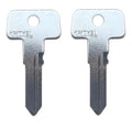 For Keypower 4080125 2 Blank Keys For Polaris Model Year 2021 And