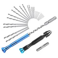 Pin Vise Hand Drill Kit With Micro Twist Drill Bits For Hobby Craft