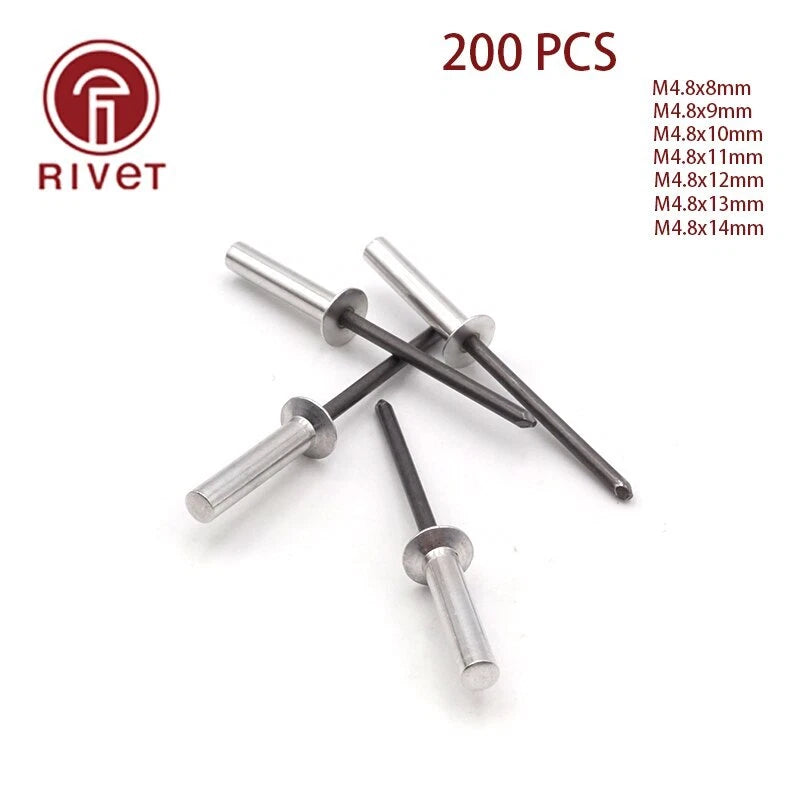 M4.8*8/9/10/11<wbr/>/12/13/14 Closed End Rivet Sealed Blind Water Air