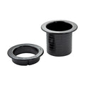 Fastcap Dually Double-sided Plastic Grommet, Black