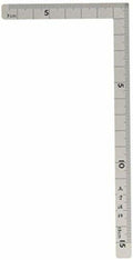 SHINWA Mini Carpenters L-Square 15cm X 7.5cm Stainless