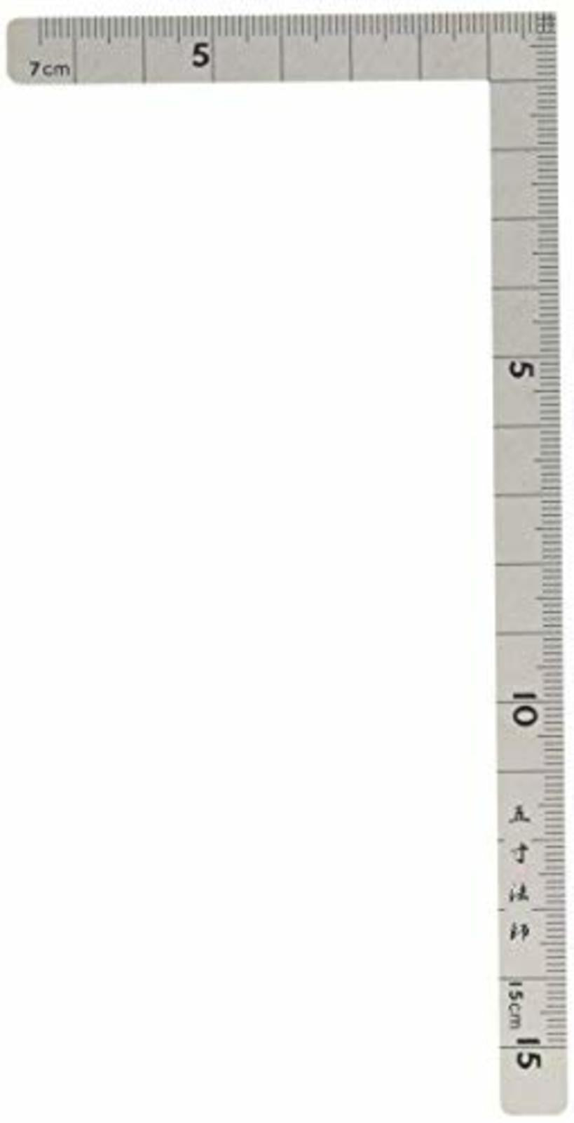SHINWA Mini Carpenters L-Square 15cm X 7.5cm Stainless