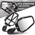 Fit Universal Utv 1.5" 1.75" 2" Bracket Side View Mirrors Roll Cage