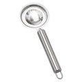 Stainless Steel Egg Yolk Separator With Long Handle And Wall Mount