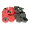 50 Pack 2 Inch Quick Change Surface Preparation Discs
