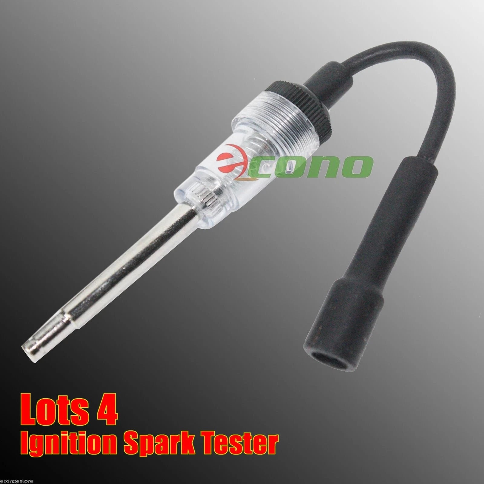 Lot 4 In-line Ignition Spark Tester Engine Ignition Spark Plug Tester