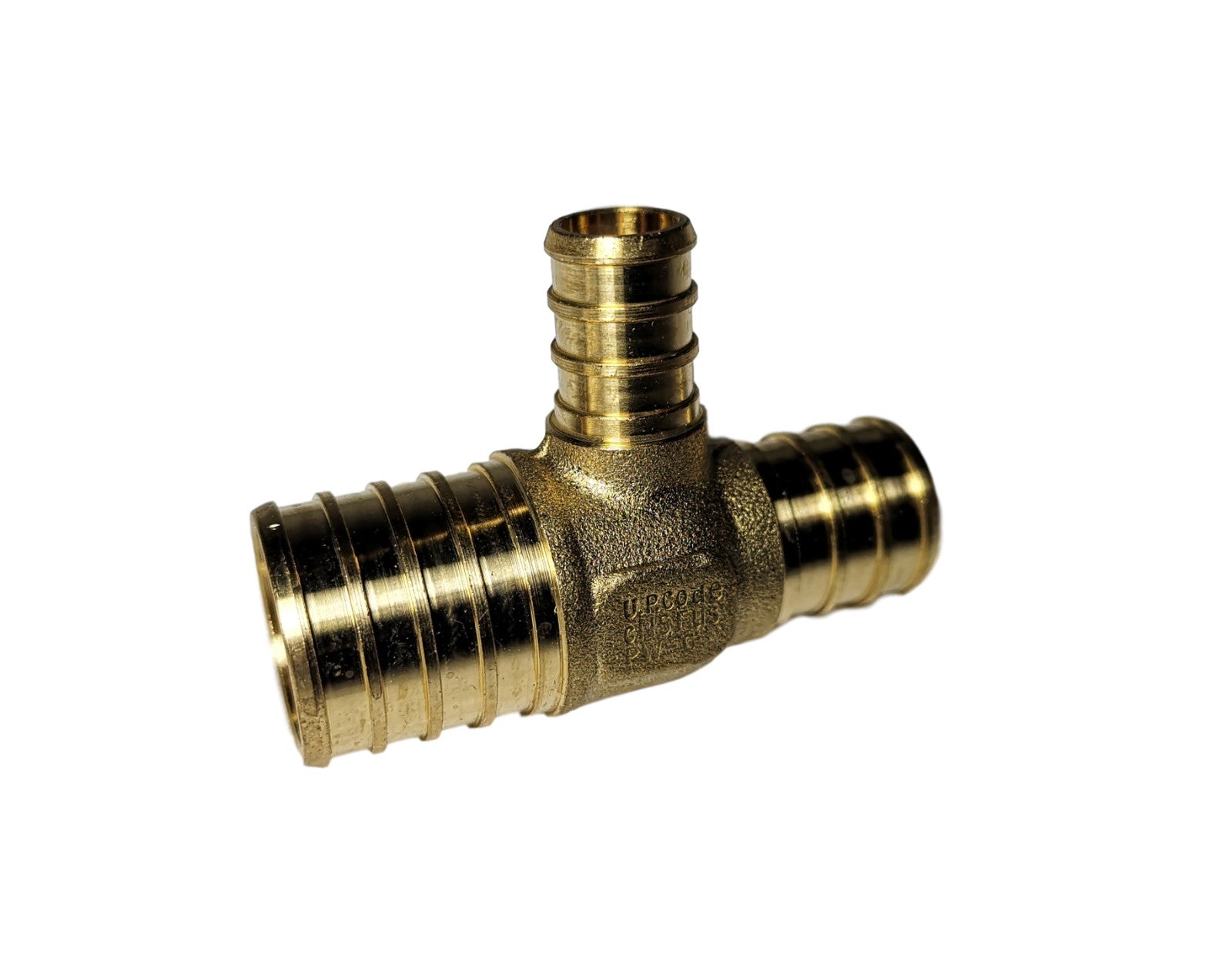 XFITTING 1" x 3/4" x 1/2" Pex B Tee Brass Fittings