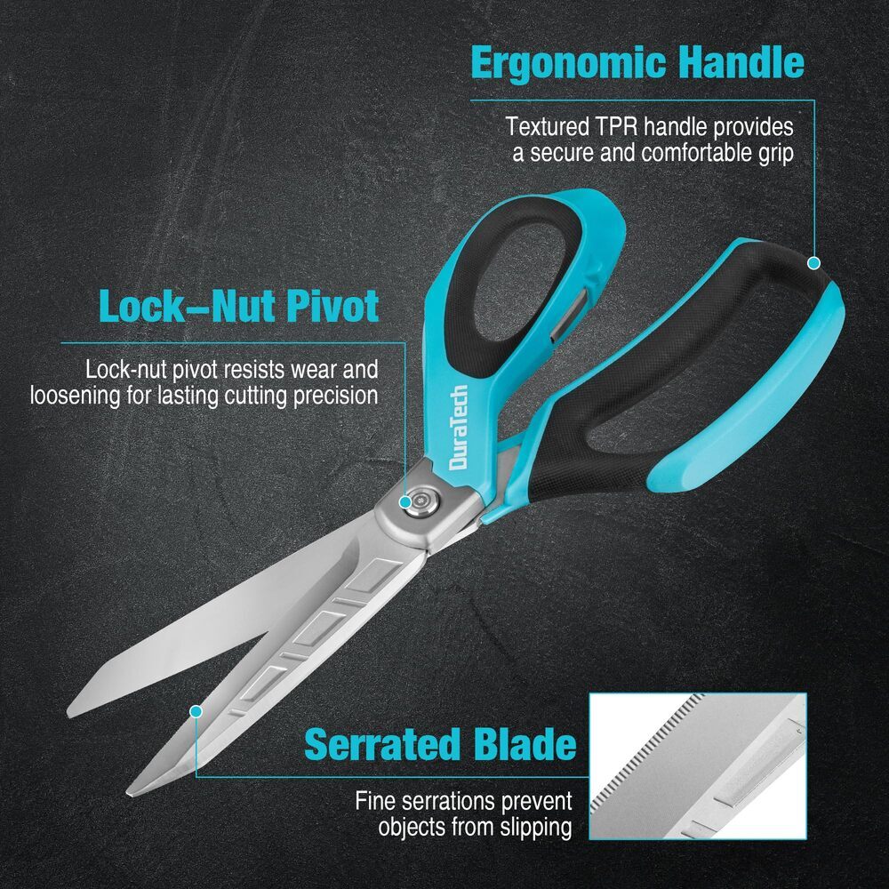 DURATECH 10" Heavy Duty Scissors by DURATECH