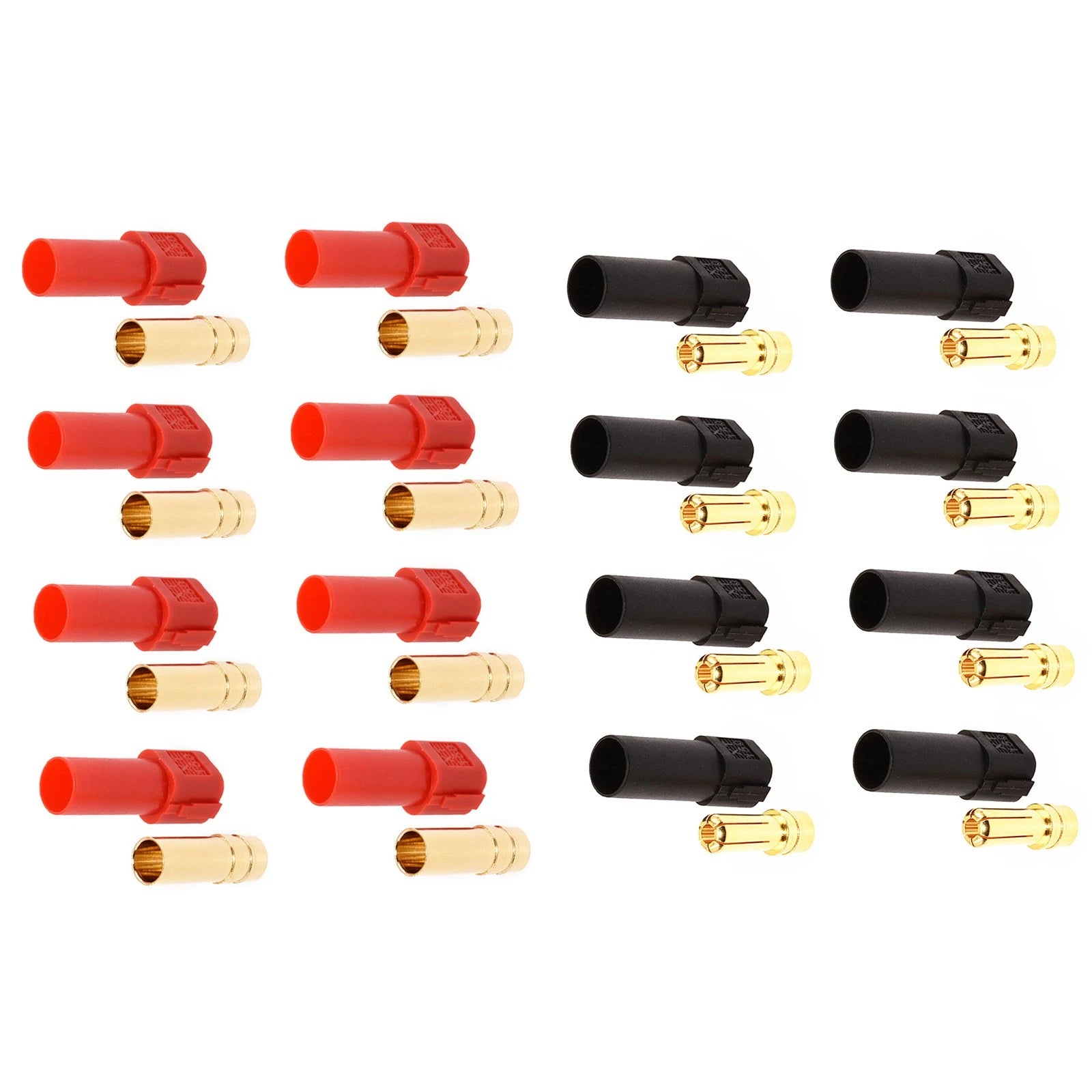 8 Pairs Xt150 Connector Adapter Set Female Male Banana Bullet Plug