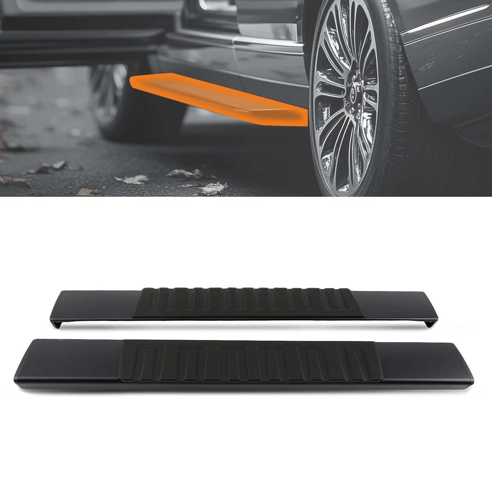 6" Running Boards Nerf Bars fit for Dodge Ram 1500 2009-2018 Regular Cab Black