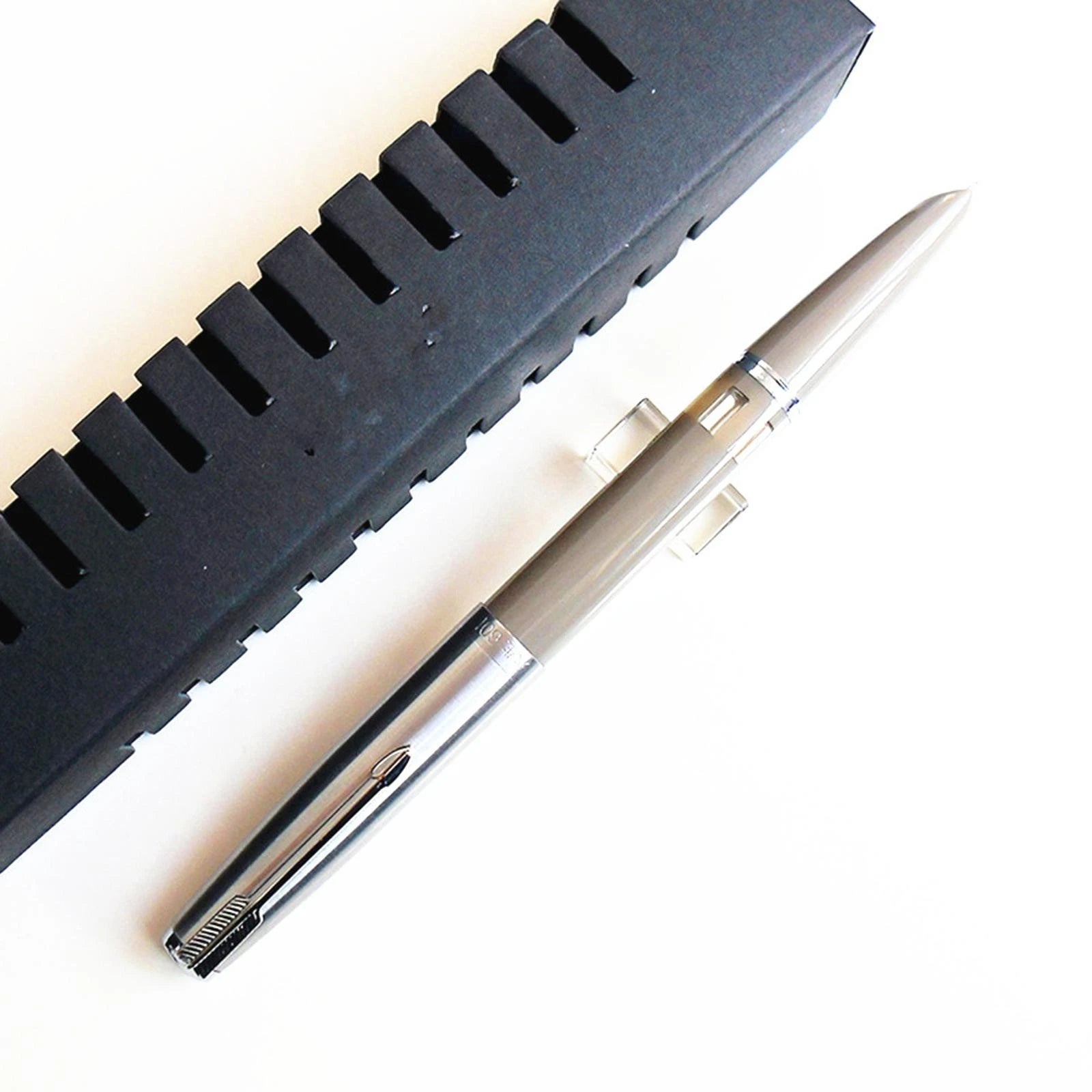 138mm Steel Cap Vacumatic F Nib Fountain Pen For Wing Sung 601