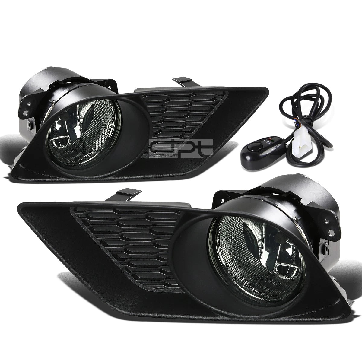 Fit 11-14 Dodge Charger Smoke Lens Driving Bumper | Built Supply Co