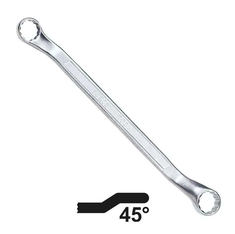 Force 758 45 Degree Double Offset Ring Spanner Metric & Imperial