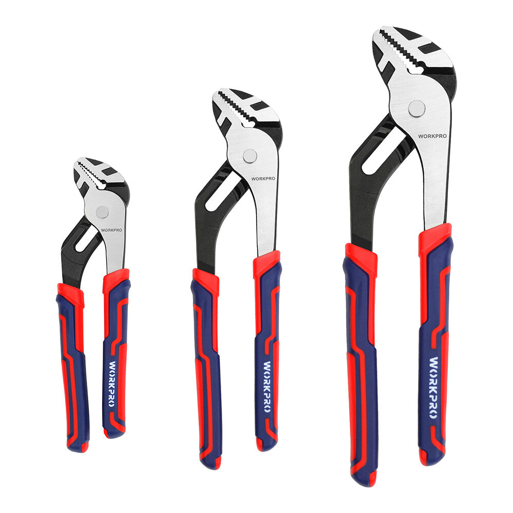 WORKPRO Groove Joint Pliers Set by WORKPRO