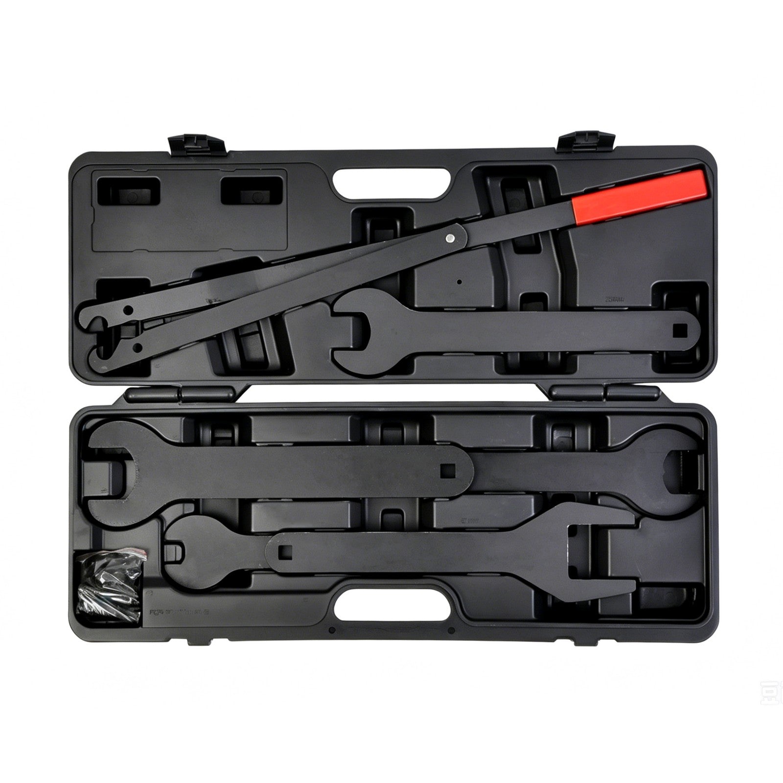 Fan Clutch Removal Tool Kit, Wrench Set 22 36 40 47 51 Mm with Pulley