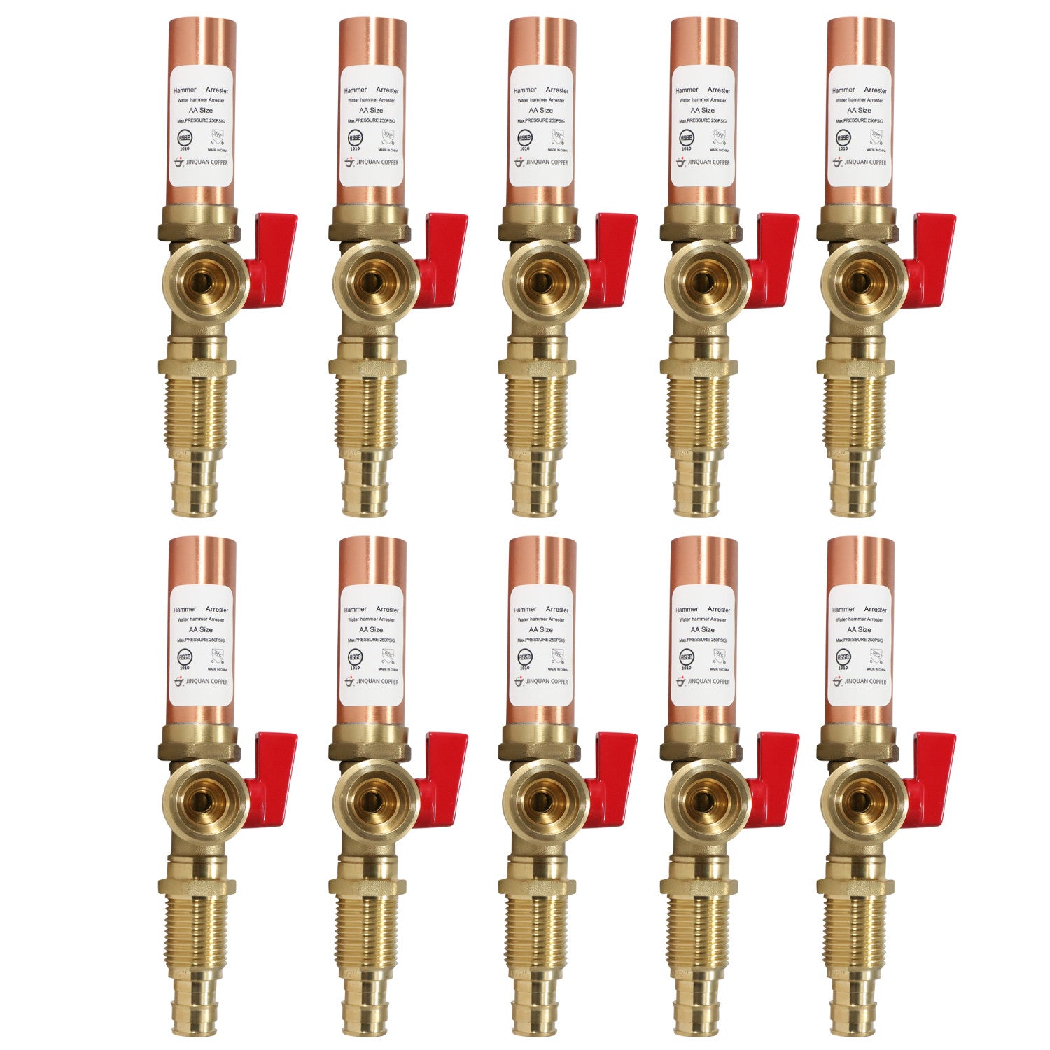 XFITTING Washing Machine Outlet Valve 10 Pack