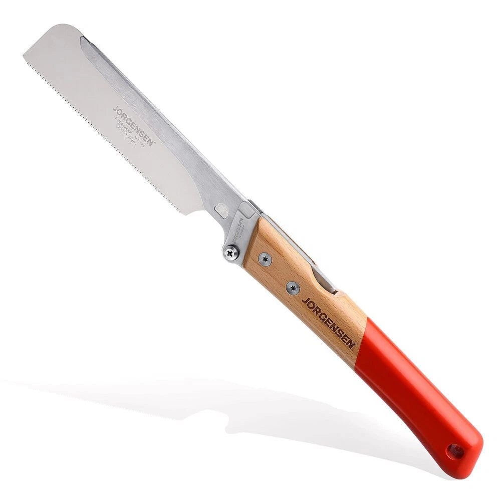 Jorgensen 6" Japanese Pull Saw Folding Dovetail Saw Sk5 Steel Blade