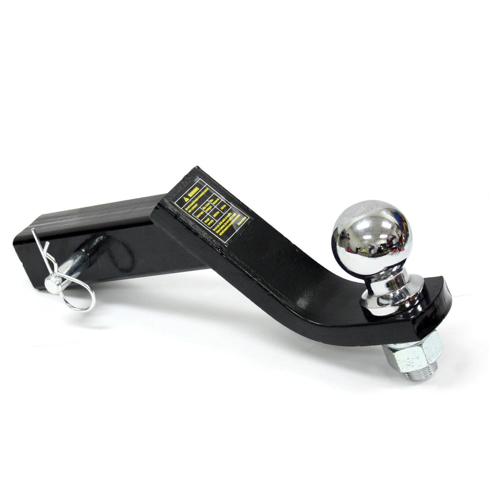 6" Drop Hitch 2" Receiver 5000LB & 2-5/16" Tow Ball & 5/8" Pin Lock | Truck Tow