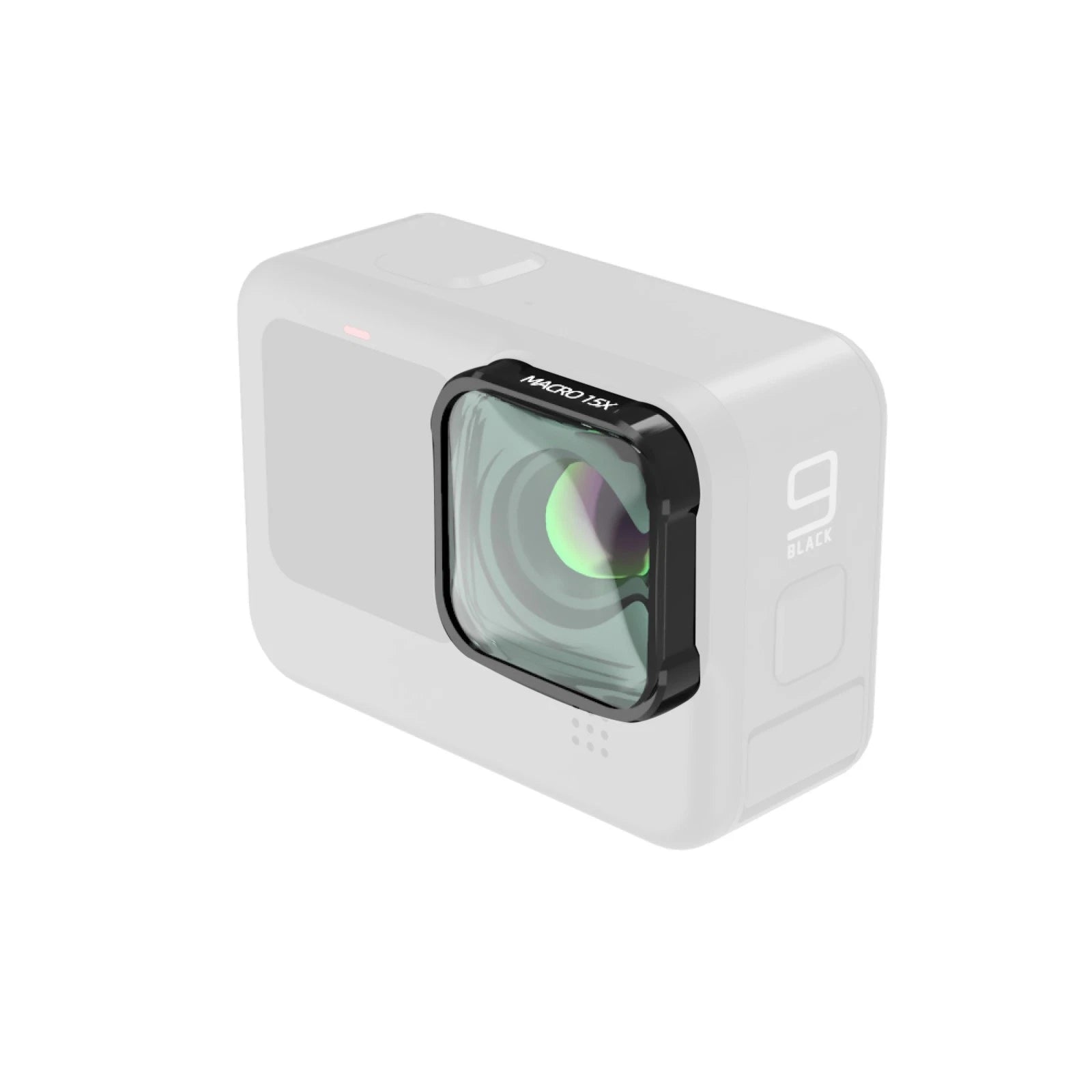 Macro Close Up Optical Glass Camera Lens Filter Vlog For Gopro Hero 9