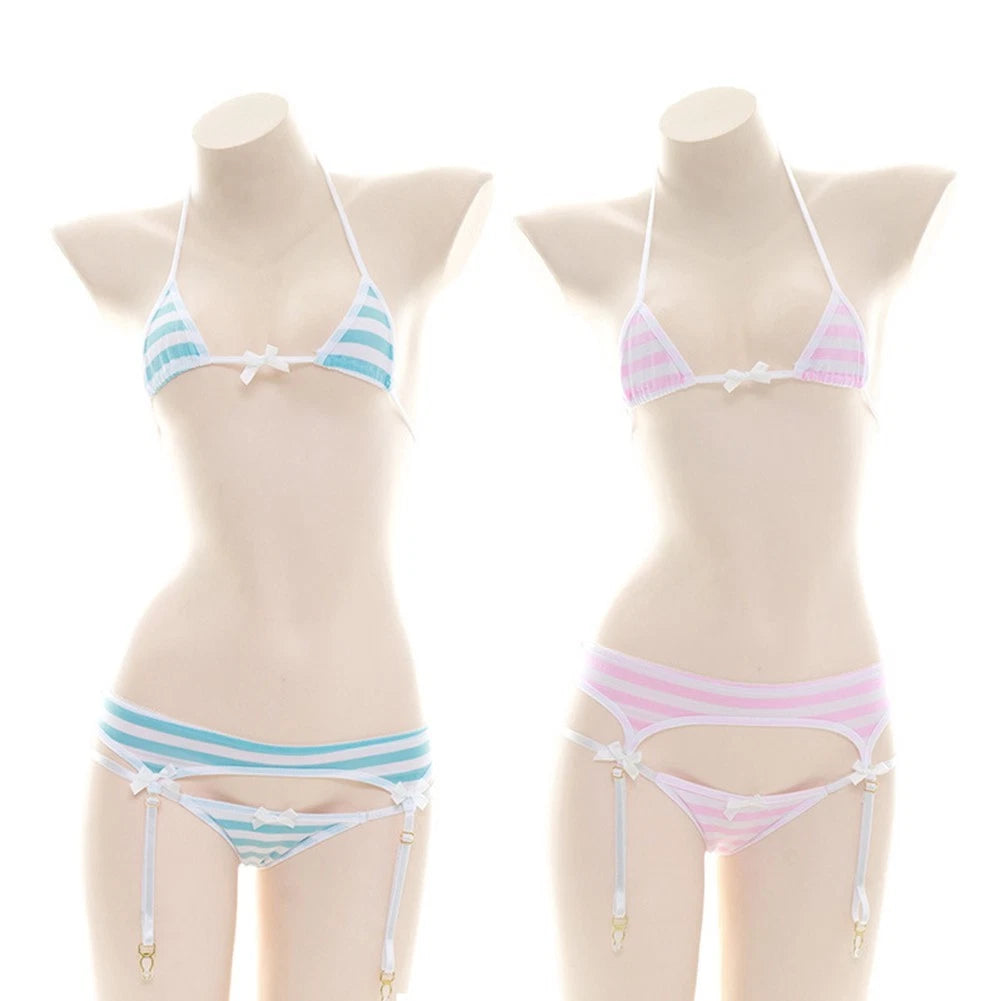Sexy For Lingerie Underwear Set Beach Bikini Polyester Regular Sexy