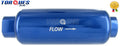 AN -12 (AN12 JIC -12 ORB-12) Blue Anodised Billet Fuel Filter 30