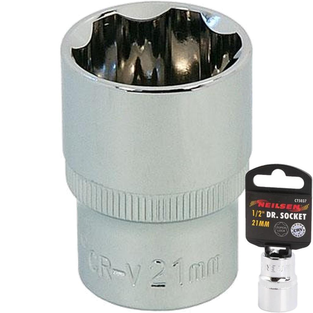 Neilsen 21mm 1/2" Drive Socket
