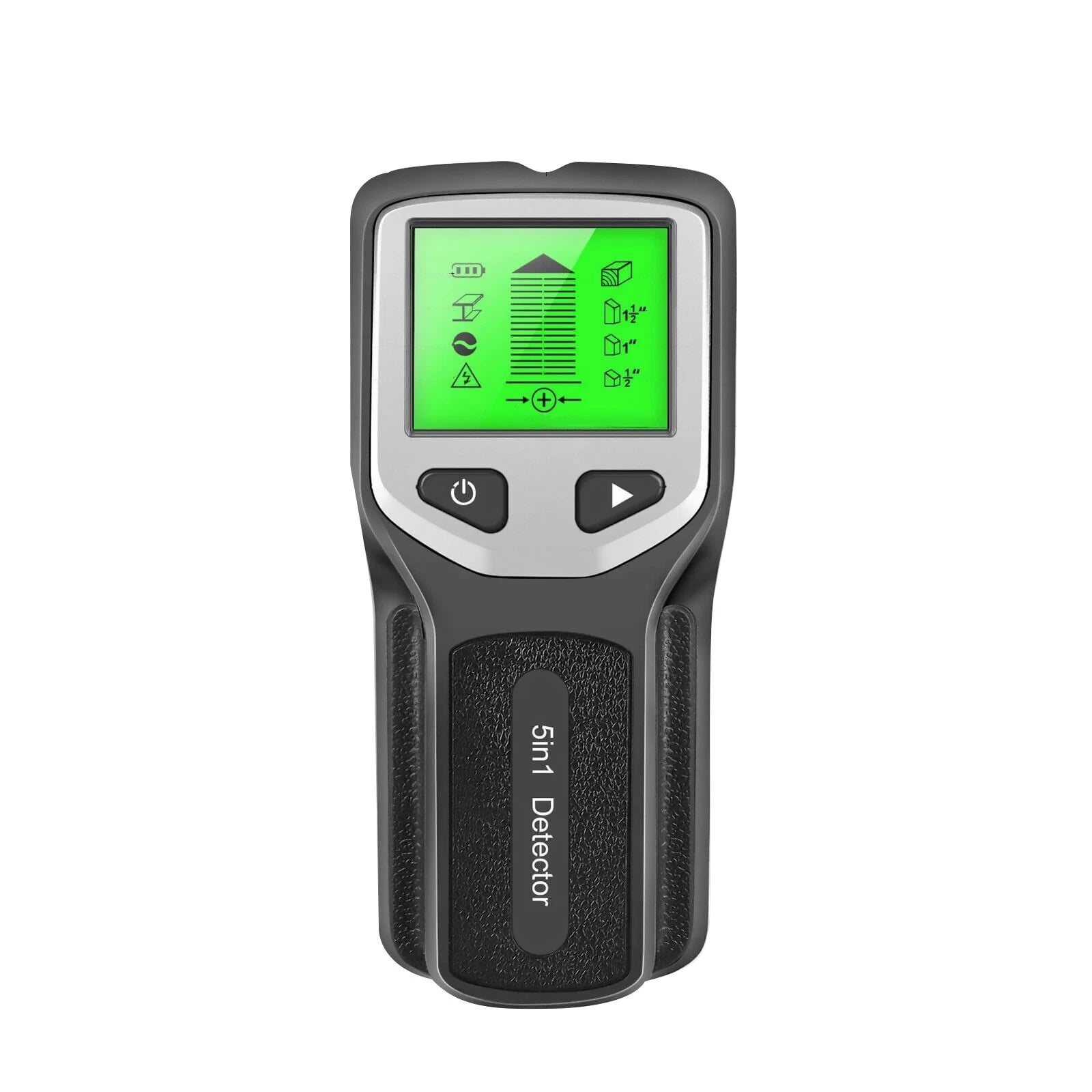 1-pack 5 In 1 Wall Scanner Wood Metal Stud Finder Ac Wire Detector