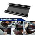 Matte Black Sticker Car Accessories Headlight Fog Led Lamp Tail Light