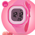 Kids Sport Digital Wristwatch Electronic Waterproof With Stopwatch