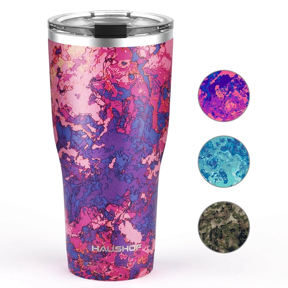 Haushof Tumbler 20oz Stainless Steel Vacuum Tumbler Durable Insulated