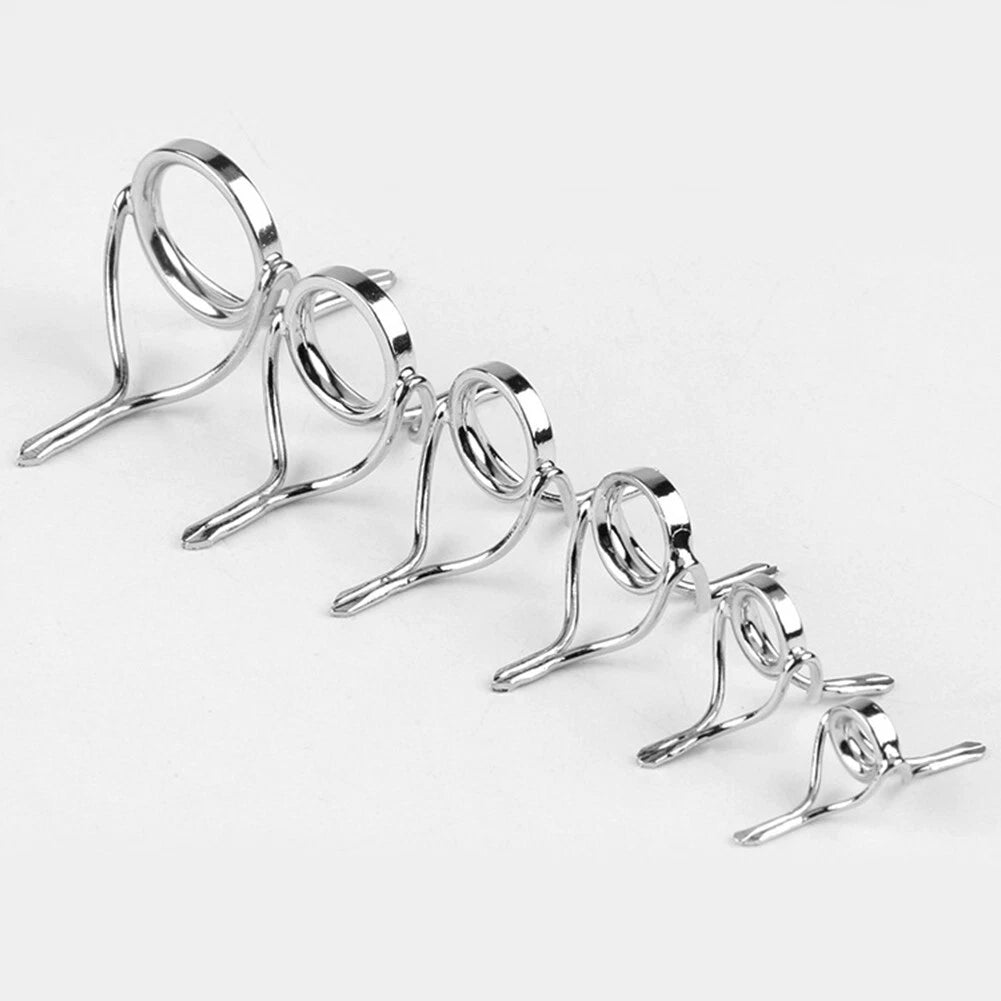 Tip Top Guides Fishing Rod Guides Stainless Steel 7 Sizes Diy