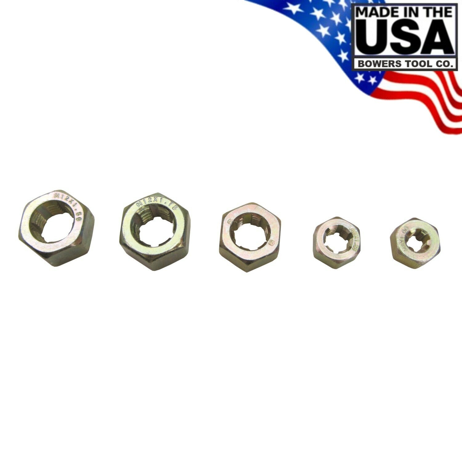 Lang Metric Rethreading Die Set Thread Restore 5pc 6-12