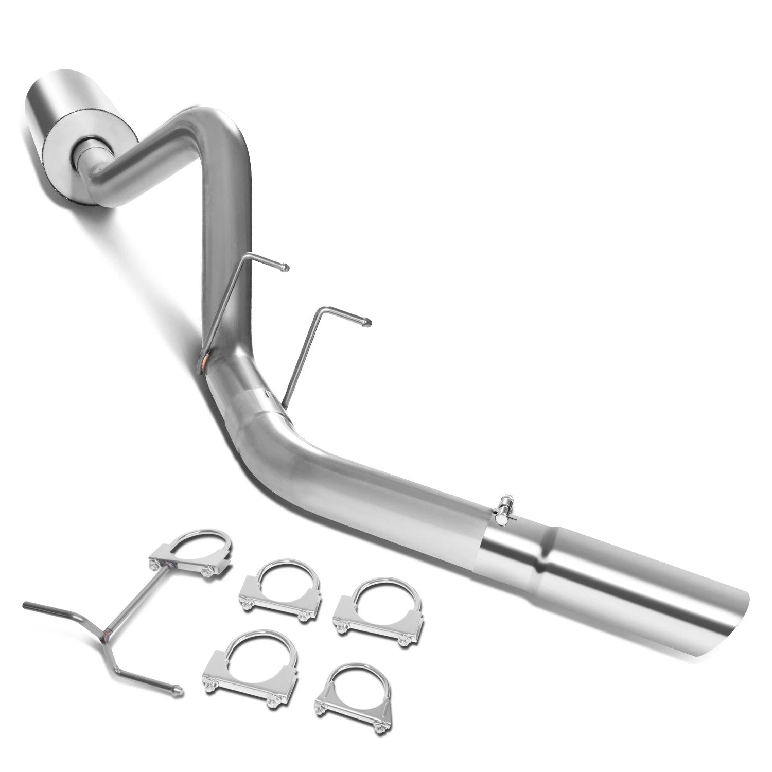 Fit 98-01 Ram 1500 3.9l 5.2l 5.9l 3" Od Exhaust Cat-back System