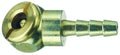 Tru-Flate Combination Chuck with Hose Barb by Tru-Flate