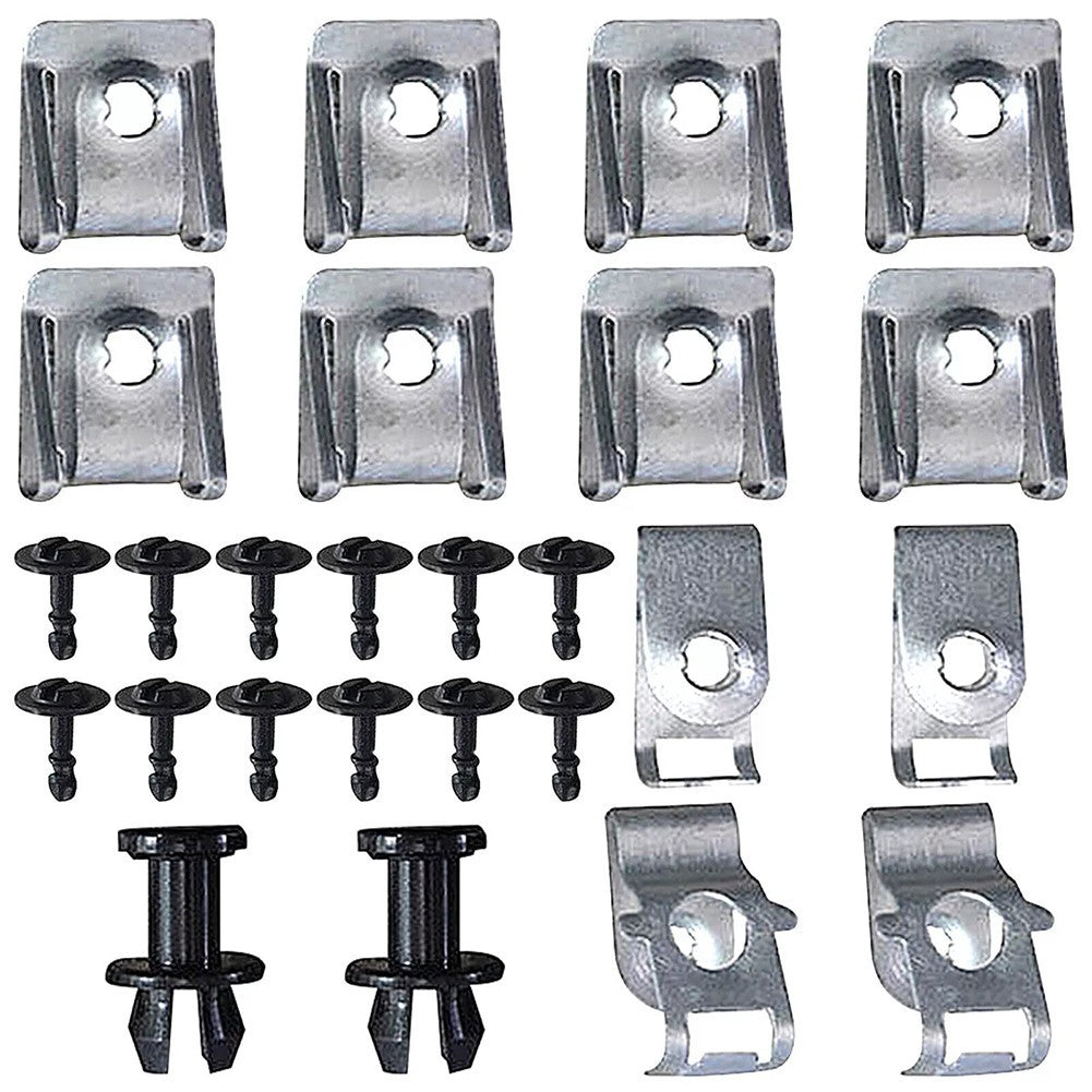 Comprehensive 26PCS Fixing Clips and Screws for A4 B8/A5/Q5