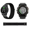 22mm/26mm Soft Nylon Loop Fastener Watch Band Strap Wrist For Garmin