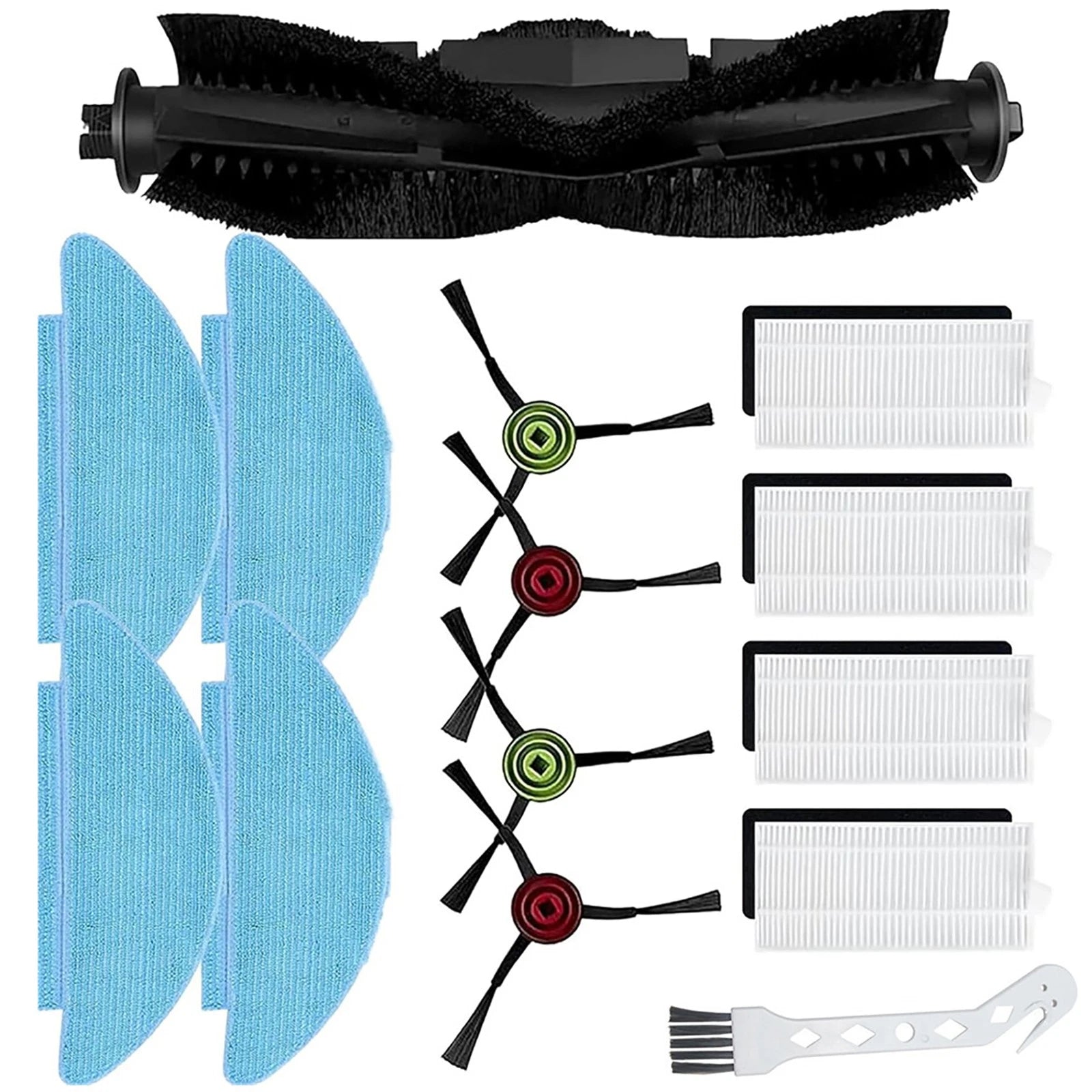 1set Roller&brush&f<wbr/>ilter&pad Kit For Tikom Lubluelu Laresar