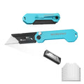 Workpro Folding Utility Knife Box Blade Cutter Quick Change Razor