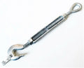 Kingchain 1/2" X 6" Eye/chain Grab Hook Turnbuckle Galvanized Wire