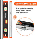 ValueMax 16" Level Magnetic Level Tool w/3 High-visibilit<wbr/>y Vials Aluminium Level