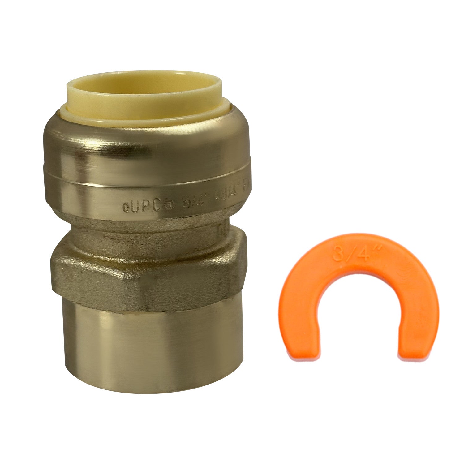 XFITTING 3/4" Push Fit x 3/4" Female NPT Adapter